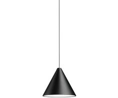 21W LED pakabinamas šviestuvas STRING LIGHT CONE, juodas, 2700K, dimeriuojamas