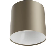 Lubinis šviestuvas 21W LED paviršinis šviestuvas HERA, rusvas/baltos sp., 2700K, dimeriuojamas, 01-4224