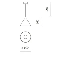 21W LED šviestuvas HOLY JUNIOR į magnetines sistemas INSIGHT, juodas, 3000K