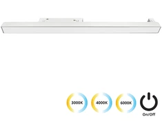 21W LED šviestuvas į magnetines sistemas VIOKEF MAGNETIC, baltas, 3000/4000/6000K, 4244304S