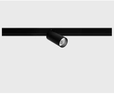 2.1W LED šviestuvas TUB XS A 48 į magnetinę sistemą IN_LINE, juodas, 3000K, 48V, 10°