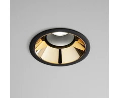 21W LED šviestuvo ZEUS apvalus rėmelis, juodas, 324005