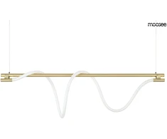 22,4W LED pakabinamas šviestuvas SERPIENTE, aukso sp., 3000K