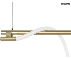 22,4W LED pakabinamas šviestuvas SERPIENTE, aukso sp., 3000K