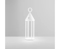 2,2W LED įkraunamas lauko šviestuvas OBERON, baltas, 3000K, dimeriuojamas, IP54