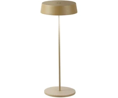 2,2W LED įkraunamas stalo šviestuvas COCKTAIL, aukso sp., dimeriuojamas, IP54