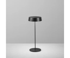 2,2W LED įkraunamas stalo šviestuvas COCKTAIL, juodas, dimeriuojamas, IP54