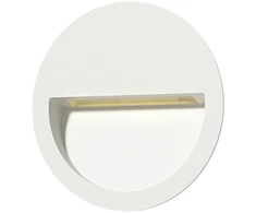 2,2W LED įleidžiamo montavimo sieninis šviestuvas SPICA, baltas, 2200/2700/3200/4000K, IP65, E2061071B