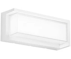 22W LED lauko sieninis šviestuvas BLOCK, baltas, CCT, IP65
