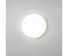 22W LED lubinis šviestuvas PANGEA, aukso sp., CCT