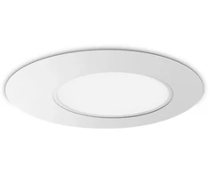 Lubinis šviestuvas Ideal Lux 22W LED paviršinis šviestuvas IRIDE, baltas, 3000K, dimeriuojamas, 328362