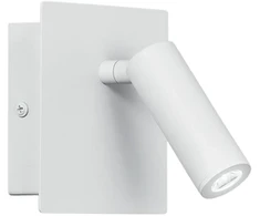 2,2W LED sieninis šviestuvas DICKENS, baltas
