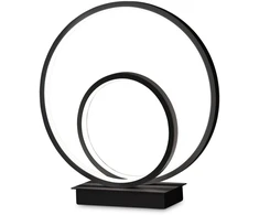 22W LED stalo šviestuvas OZ, juodas, 4000K, 342504