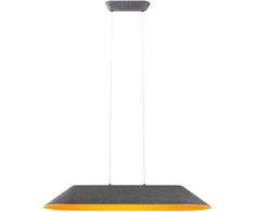 23,5W LED pakabinamas šviestuvas AKIRA, tamsiai pilkos/oranžinės sp., 3000K, 01-3531