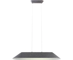 23,5W LED pakabinamas šviestuvas AKIRA, tamsiai pilkas, 3000K, 01-3530