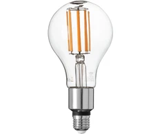 23W LED lemputė, skaidri, E27, 6500K
