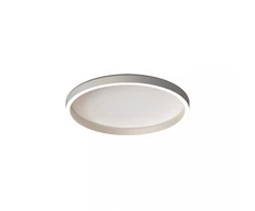 23W LED lubinis šviestuvas, šlifuoto sidabro sp., 2700/3000/4000K, dimeriuojamas, 25161