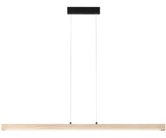 23W LED pakabinamas šviestuvas JOSEPH, medžio sp., CCT