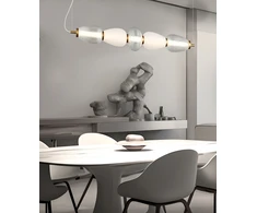 23W LED pakabinamas šviestuvas SHINY, baltos/juodos/bronzos sp., 3000K, 4304000