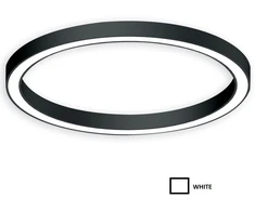 Lubinis šviestuvas 23W LED paviršinis šviestuvas FI ALPHA CELING, 0,6m, baltas, 3000K, DALI