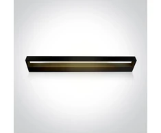 23W LED sieninis šviestuvas, juodas, 2700/3100/3500K, 38010B/B/V