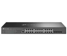 Šakotuvas TP-Link 24-PORT GIGABIT L2 SWITCH - MANAGED WITH 4 GIGABIT SFP SLOTS