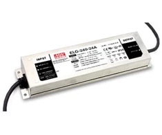 240W LED impulsinis maitinimo šaltinis MEAN WELL, 24V, 10A, IP65, PFC, reguliuojamas