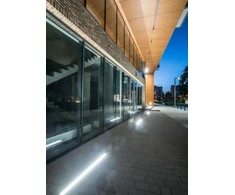 24,7W įleidžiamas į žemę fasado šviestuvas FASAD FLOOR LED, pilkas, 4000K, IP67