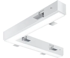 24,7W LED L formos įleidžiamo/užglaistomo linijinio šviestuvo PATOS-LINE sujungimas, baltas, 4000K