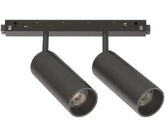 Pakabinamas šviestuvas Ideal Lux Magnetinis šviestuvas Ego Track Double 24W 3000K Dali Bk
