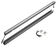 24W LED įleidžiamas lauko šviestuvas XMARKER, tamsiai pilkas, 3000K, IP67