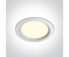 24W LED įleidžiamas šviestuvas, baltas, 3000/4000/5000K, 10124T/W/V