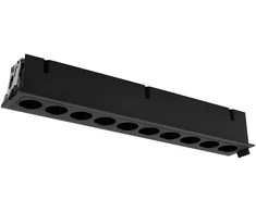 24W LED įleidžiamas šviestuvas INVISIBLE, juodas, 3000K, dimeriuojamas, E3980100NDP