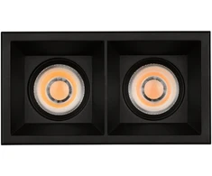 24W LED įleidžiamas šviestuvas MOVE, juodas, 3000/4000K, IP44, E3984178N
