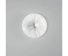 24W LED lubinis šviestuvas AGORA, baltos/sidabro sp., CCT