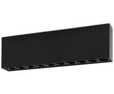24W LED lubinis šviestuvas INVISIBLE, juodas, 3000K, dimeriuojamas, P3980100NDT