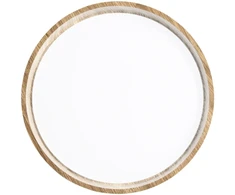 24W LED lubinis šviestuvas MADERA, rudas, CCT