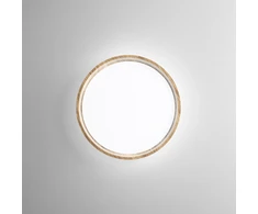 24W LED lubinis šviestuvas MADERA, rudas, CCT