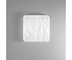 24W LED lubinis šviestuvas WAVE, baltas, CCT