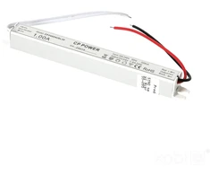 24W LED maitinimo šaltinis, 24V, baltas, IP20