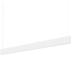 Pakabinamas šviestuvas 24W LED pakabinamas linijinis šviestuvas STEEL, baltas, 3000K, šviestuvai gali būti jungiami į liniją, 368795