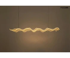 24W LED pakabinamas šviestuvas BREATH 120, aukso sp., 3000K