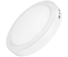 24W LED paviršinė panelė, balta, 6000K