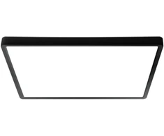 Italux 24W LED paviršinė panelė BASTIA, juoda, 2800/4000/6000K
