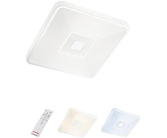 24W LED paviršinis lubinis šviestuvas APOLLO, baltas, 3000/4000/6000K, dimeriuojamas