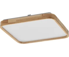 Lubinis šviestuvas 24W LED paviršinis šviestuvas ORBIS ALICIA, medienos sp., 3000K, dimeriuojamas