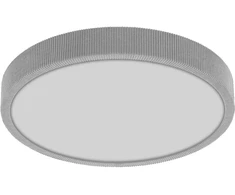 Lubinis šviestuvas 24W LED paviršinis šviestuvas ORBIS MATTEO, šviesiai pilkas, 3000K, dimeriuojamas