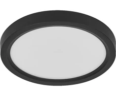 Lubinis šviestuvas 24W LED paviršinis šviestuvas ORBIS QUICKFIX, juodas, 3000K