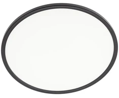 Lubinis šviestuvas 24W LED plafonas MEMO, matinės juodos sp., 3000/4000/6500K