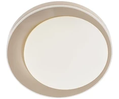 Lubinis šviestuvas 24W LED plafonas PADDY, matinės baltos/aukso sp., 4000K